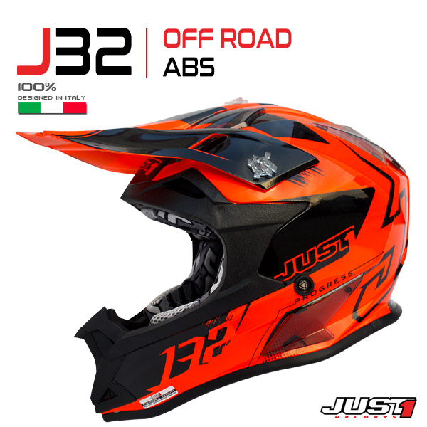 J32 PRO KICK ORANGE(오렌지) / 오프로드 ABS 헬멧