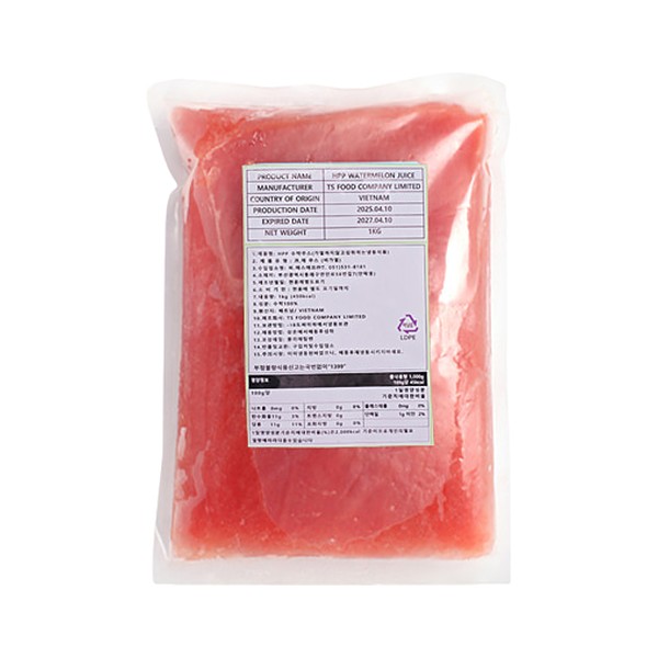 [시즌상품] HPP 베트남산 수박주스 1kg
