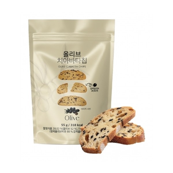 블랙올리브 치아바타칩 55gX20개