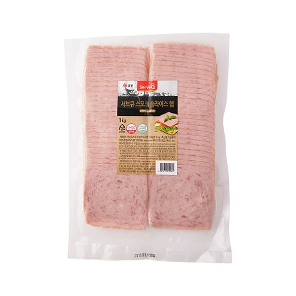 스모크 슬라이스햄 1kg