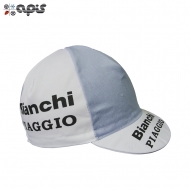아피스[APIS] 비앙키 - 피아지오[Bianchi - PIAGGIO] 빈티지 사이클링캡/쪽모자/면 조각모(재고 특판)