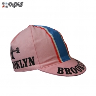 아피스[APIS] 브루클린 핑크[BROOKLYN Pink] 빈티지 사이클링캡/쪽모자/면 조각모(재고 특판)