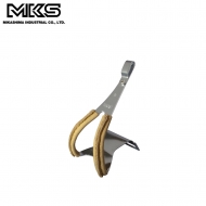 MKS 토클립 스틸 가죽[TOECLIP STEEL LEATHER](2개 한조)