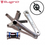 스기노[SUGINO] SG75DD2 크랭크암/비비 셋  트랙/싱글기어