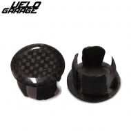 벨로게러지[VELOgarage] 경량 3K 카본 바엔드 캡[LIGHT 3K CARBON BAR-END CAP] 핸들바 플러그/마개(재고 특판)