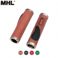 MHL 클래식컬 NR-501 그립[CLASSICAL NR-501 GRIPS] 천연가죽 핸들그립/락그립/젤 그립/클래식 그립