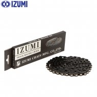 이즈미[IZUMI] ES410 젯블랙/매쉬 실버[ES410JB MASH-S] 체인 트랙/픽시/싱글기어