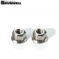 런웰[RUNWELL] 엘리트 허브 너트 실버[ELITE HUB NUT SILVER] 트랙 허브용 너트