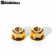 런웰[RUNWELL] 엘리트 허브 너트 골드[ELITE HUB NUT GOLD] 트랙 허브용 너트