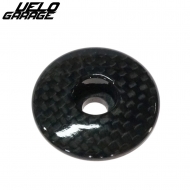 벨로게러지[VELOgarage] 3K 카본 탑캡[3K CARBON TOP CAP] 1-1/8" 헤드셋/스템 탑캡(재고 특판)