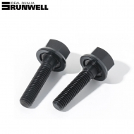 런웰[RUNWELL] 15M8볼트[15M8BOLT] 블랙/블랙 트랙휠 고정 볼트