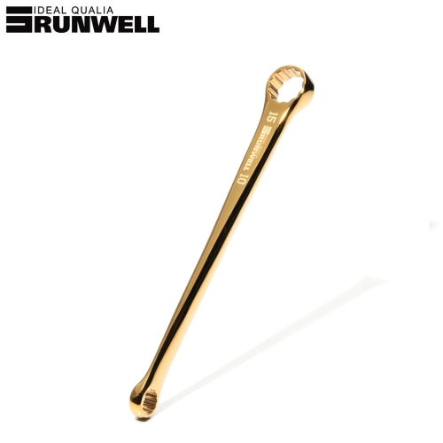런웰[RUNWELL] 네지레1015Gi[NEZILE1015Gi] 10/15mm 스패너/허브 너트 및 체인 조정기 전용 공구/이온 도금