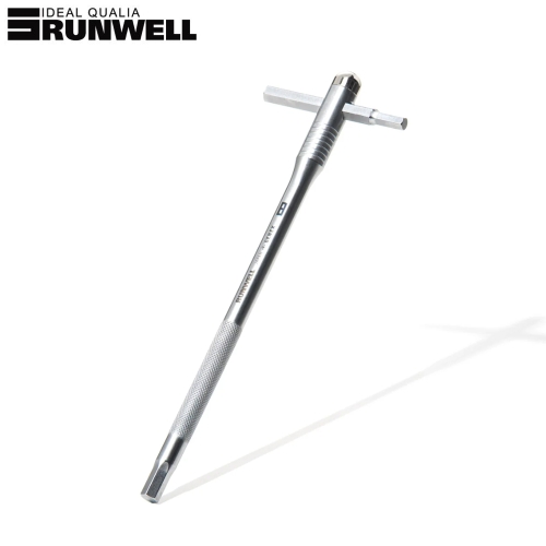 런웰[RUNWELL] 제넥스8[GENEX8] X형 8mm 육각렌치(6mm 비트 적용)