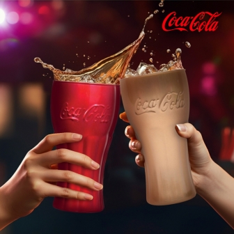 루미낙 코카콜라 정품 컨투어컵(370ml) 1+1 2종세트