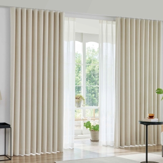 커튼명장 100% 맞춤제작 샤넬 시그니처 암막커튼 (레일,자석끈 포함)