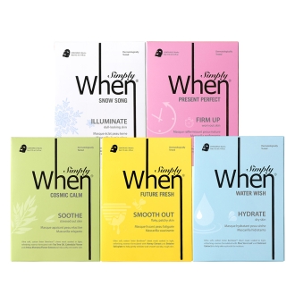 심플리웬 100% 코튼린터 벰리제 기능별 집중관리 판타스틱 마스크팩 (5매입)