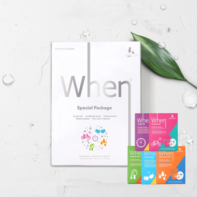 웬 고보습 프리미엄 바이오셀룰로오스 집중관리 마스크팩 (5매입)