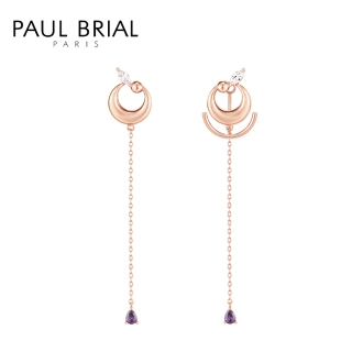[PAUL BRIAL] 폴브리알 여성귀걸이 BRASS Harp Collection PMBE003S_PG