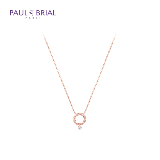 [PAUL BRIAL] 폴브리알 여성목걸이 BRASS Flowers Wreath Collection PABN015S_PG