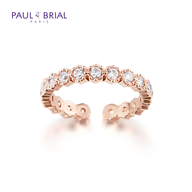 [PAUL BRIAL] 폴브리알 여성반지 BRASS Flowers Wreath Collection PABR007S_PG