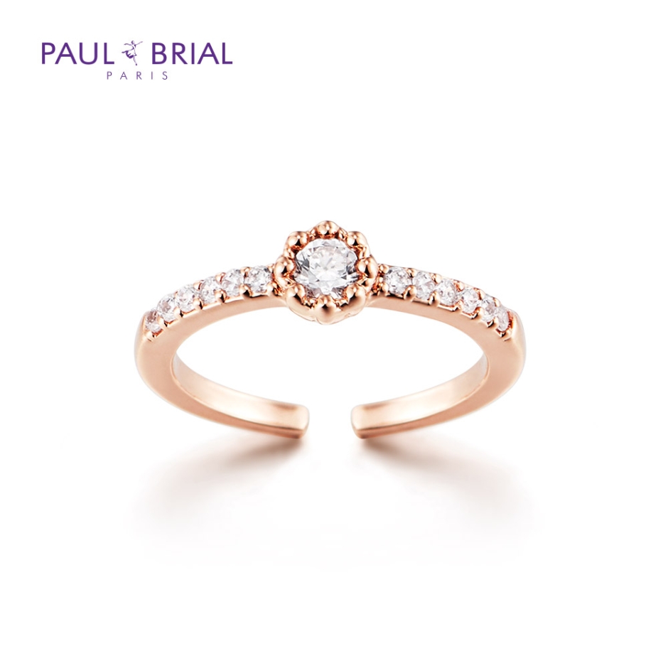 [PAUL BRIAL] 폴브리알 여성반지 BRASS Flowers Wreath Collection PABR011S_PG