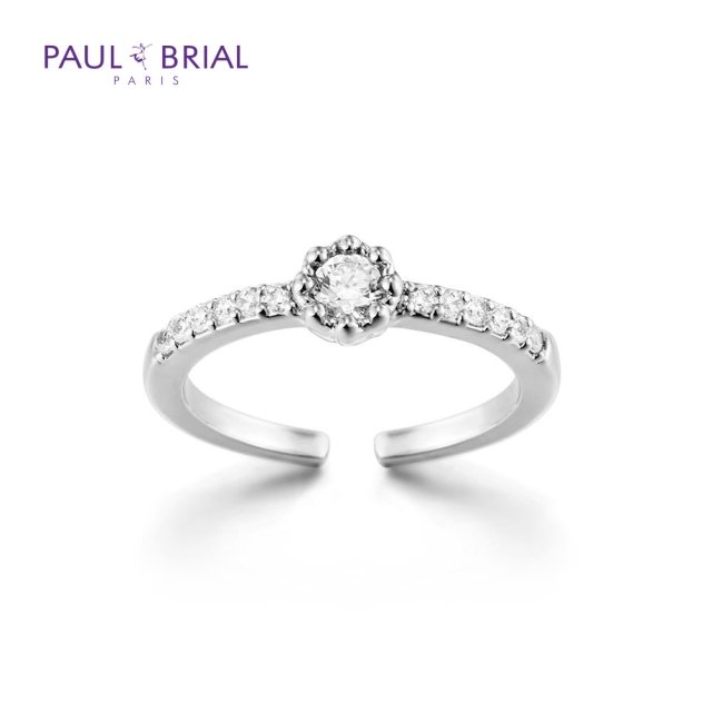 [PAUL BRIAL] 폴브리알 여성반지 BRASS Flowers Wreath Collection PABR011S_WG