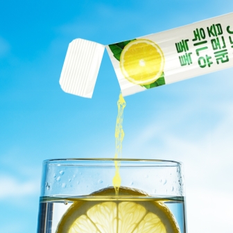 [뉴네이처] 착즙 100% NFC 톡톡 유기농 레몬즙 20g x 14포