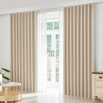 커튼명장 100% 맞춤제작 헤이 암막 커튼 (레일,자석끈 포함)