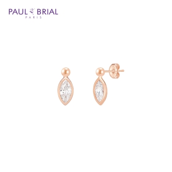 [PAUL BRIAL] 폴브리알 주얼리 SILVER 마퀴즈 볼 귀걸이 PYSE0119