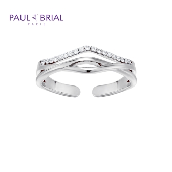 [PAUL BRIAL] 폴브리알 주얼리 SILVER 트리플 큐링 반지 PYSR0059