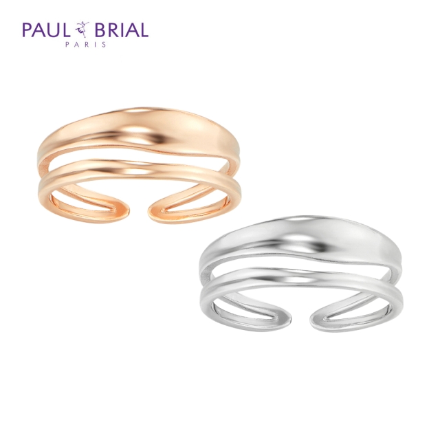 [PAUL BRIAL] 폴브리알 주얼리 SILVER 플랫 로프 반지 PRSR0089