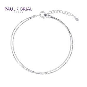 [PAUL BRIAL] 폴브리알 주얼리 SILVER 스네이크 레이어드 팔찌 PWSB0044