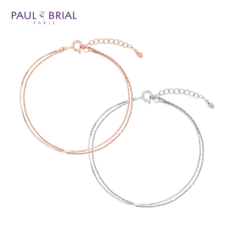 [PAUL BRIAL] 폴브리알 주얼리 SILVER 스네이크 레이어드 팔찌 PWSB0044