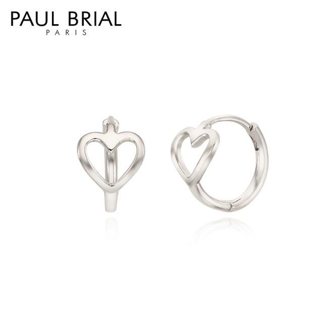 [PAUL BRIAL] 폴브리알 하트 원터치 귀걸이 PUSE0180