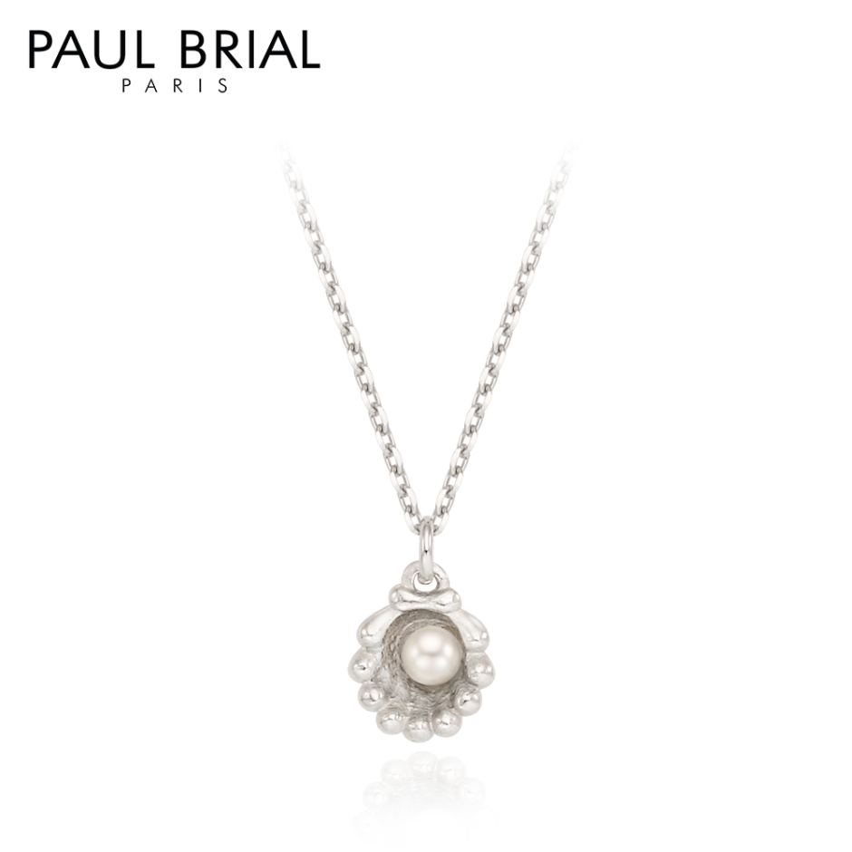 [PAUL BRIAL] 폴브리알 클램 펄 목걸이 PUSN0181
