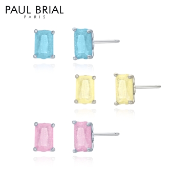 [PAUL BRIAL] 폴브리알 스퀘어 큐빅 귀걸이 PJSE0182