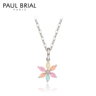 [PAUL BRIAL] 폴브리알 멀티컬러 플레르 목걸이 PJSN0187