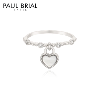 [PAUL BRIAL] 폴브리알 하트 자개 반지 PYSR0192