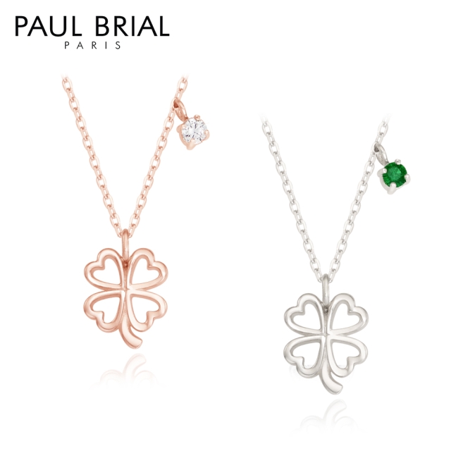 [PAUL BRIAL] 폴브리알 네잎클로버 목걸이 PUSN0199