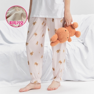 DAB 댑 피크닉 테디 소프텐션 조거 잠옷바지 여성용_GPJ19757