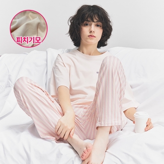 DAB 댑 프림로즈 소프텐션 일자 잠옷바지 여성용_GPJ19751