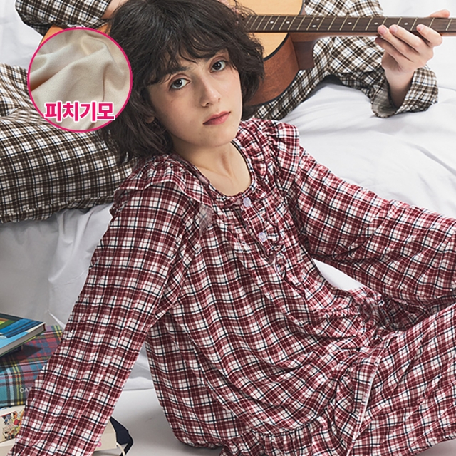 DAB 댑 라즈베리 콩포트 소프텐션 잠옷세트 여성용_GPJ17258