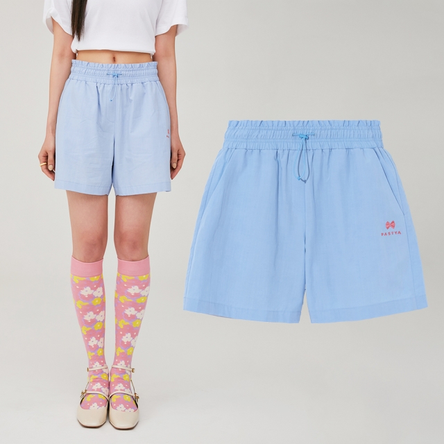 파스티야 하이웨스트 데일리 홈웨어 숏팬츠(스카이블루)
