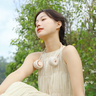 날개없는 휴대용 무선 목걸이형 넥밴드 선풍기 넥풍기