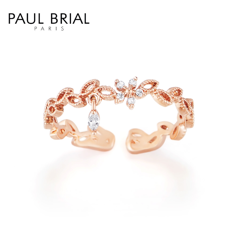 [PAUL BRIAL] 폴브리알 주얼리 BRASS 월계수플라워반지 PMBR0013