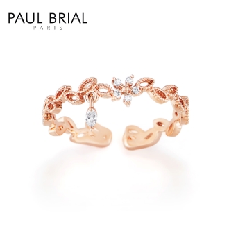 [PAUL BRIAL] 폴브리알 주얼리 BRASS 월계수플라워반지 PMBR0013