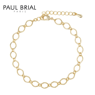 [PAUL BRIAL] 폴브리알 주얼리 BRASS 커팅 체인 팔찌 PYBB0135