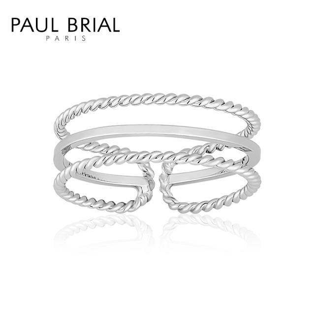 [PAUL BRIAL] 폴브리알 주얼리 BRASS 세줄 라인 반지 POBR0144