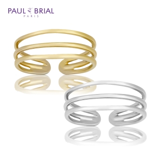 [PAUL BRIAL] 폴브리알 주얼리 BRASS 트리플 라인 반지 POBR0159