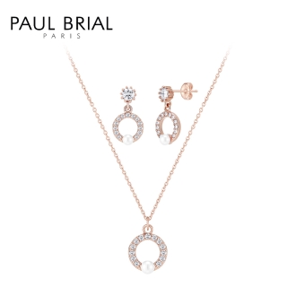 [PAUL BRIAL] 폴브리알 주얼리 BRASS 펄 서클 SET PYBS0198